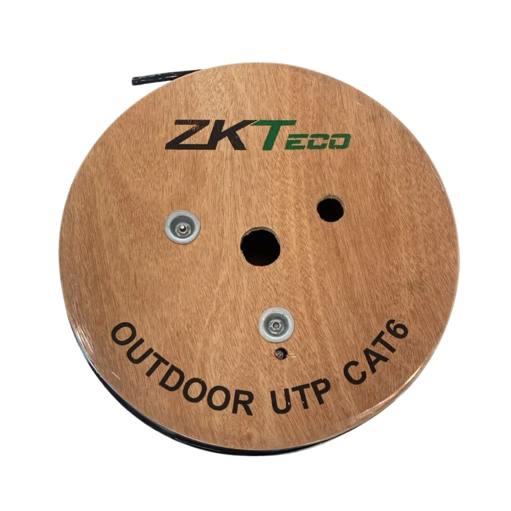 Cable UTP Exterior CAT6e 100% Cobre Zkteco (XL600-CPR-B)