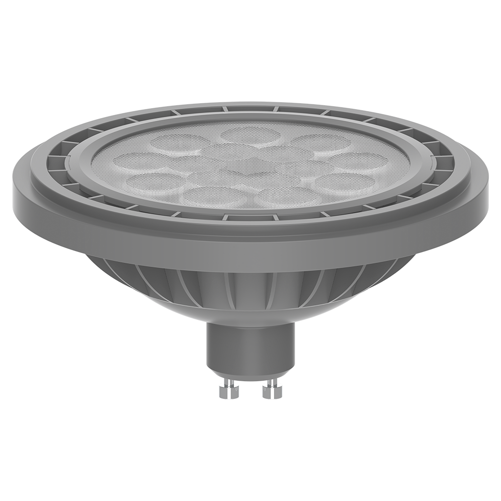 Lampara dicroica Macroled eco gris 11W GU10 AC200-240V frio (ND111-11-CW)  