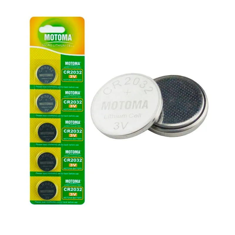 [motoma2032] Pila boton Motoma CR2032 de litio 3V x unidad 