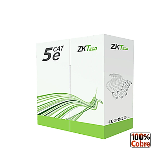 [XL500-CPR-A] Cable UTP Interior CAT5e 100% Cobre Zkteco (XL500-CPR-A)