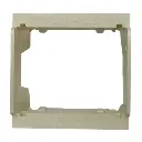 Adaptador a perfil DIN PercanPlast p/20 blanco (4008B)