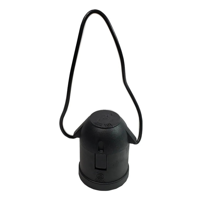 Portalampara PercanPlast con chicote negro