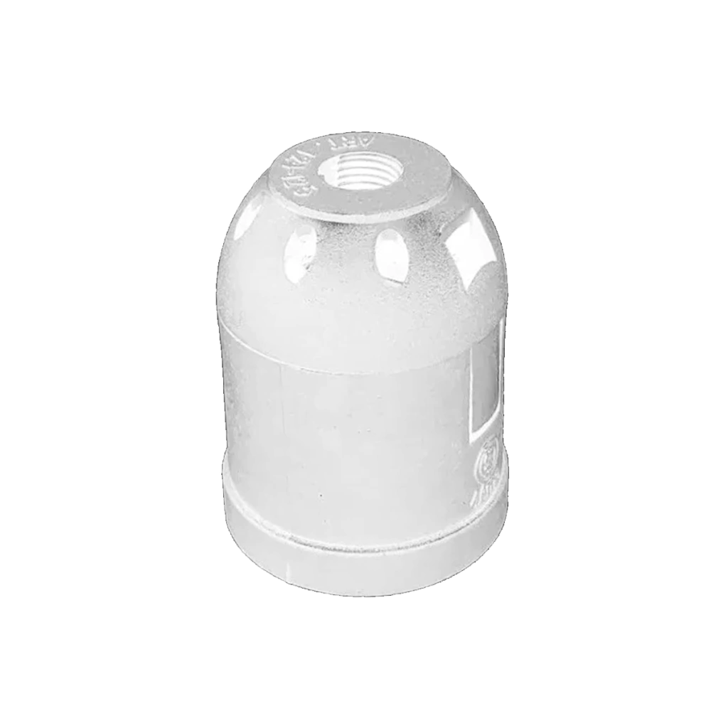 [PP125] Portalampara PercanPlast Edison Blanco