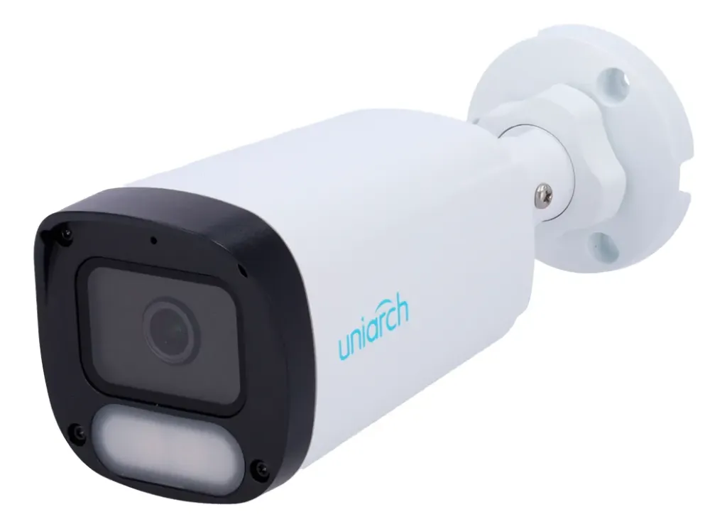 Camara IP UNIARCH 2MPX  2,8MM , POE, DWDR, WISE ISP, IP67, HLC (IPC-B242-ADF28K-WP)