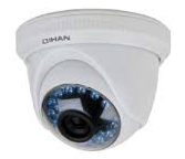 Qihan QH-W385CCD Camara mini domo 1Mpx Lente 2.8-12mm