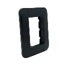 Tapa bastidor Taad con tornillos color gris (S-9151)