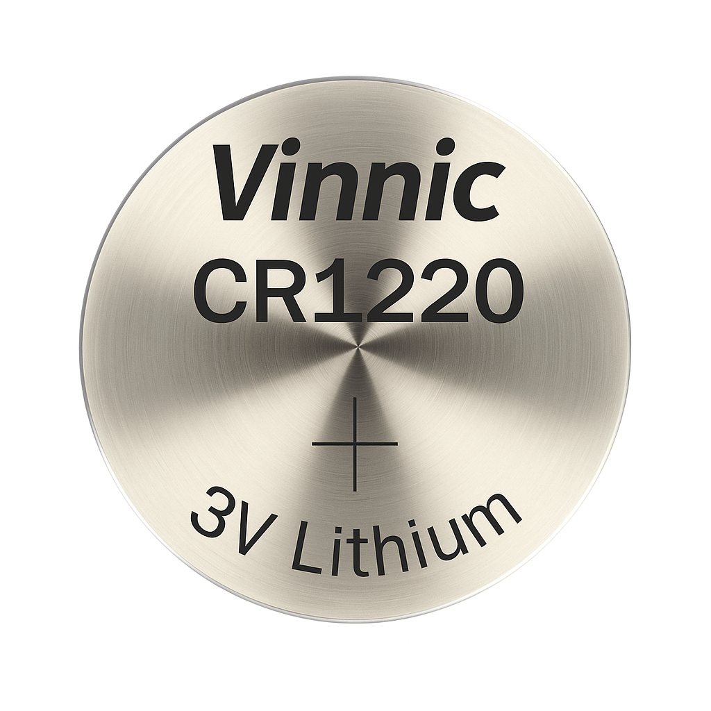 [VI6190CR1220] Vinnic Pila Boton CR1220 Litio 1u