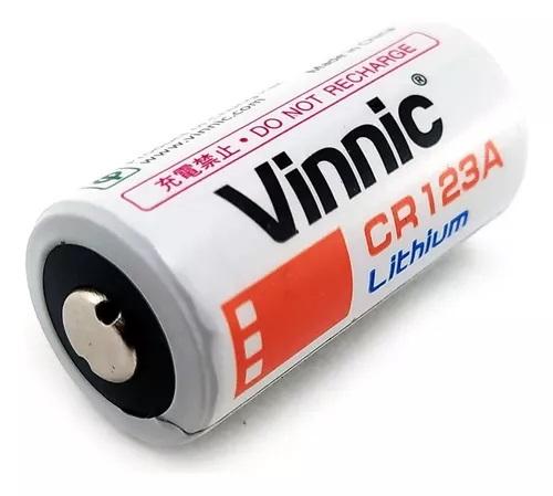 Pila/Bateria Vinnic CR123 Litio (CR123A)