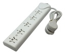 Zapatilla Top 5 tomas con interruptor y cable 1,25mts (N-3199)