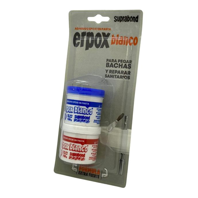 [90775] 40% OFF Adhesivo Erpox blanco en pasta x 150g Suprabond (EXB) (por vencer)