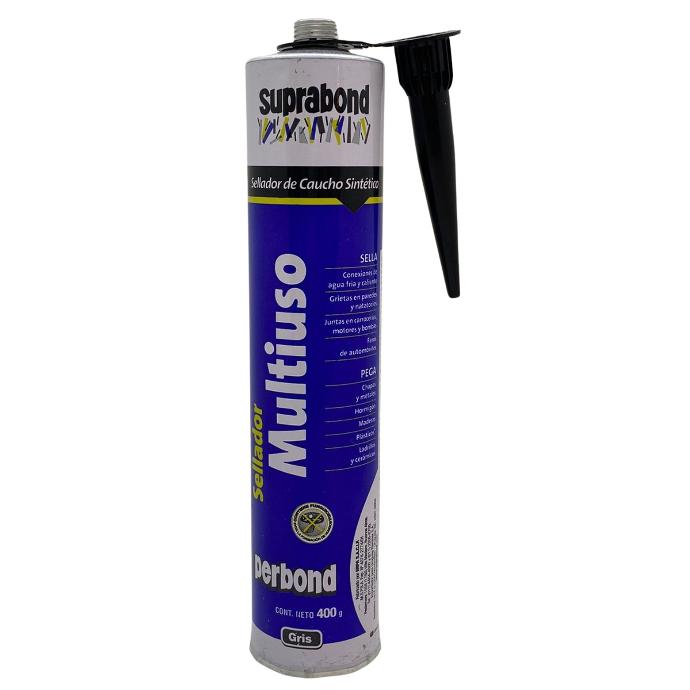 Sellador multiuso perbond gris x 400g Suprabond (PBD 400)