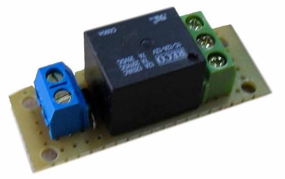 [162] Modulo de Rele de 7A 30V en contactos- Para sirenas