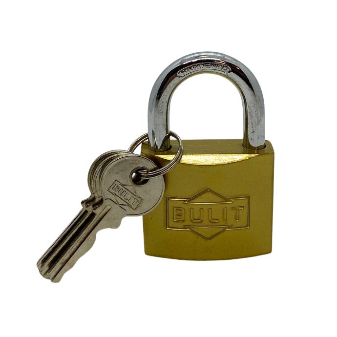 Candado Bulit de hierro dorado n°50 3 llaves (CDB H 50 D)