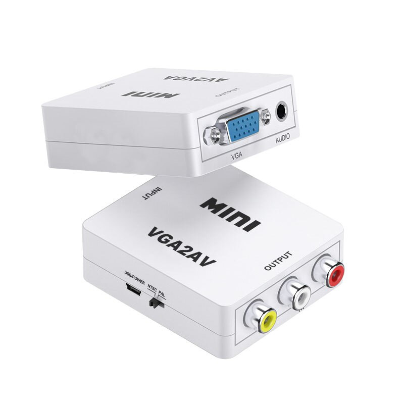 [90879] Conversor Audio y video RCA - salida HDMI (AV2-HDMI)