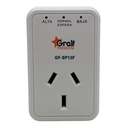 Protector de tensión enchufable fijo Gralf (GF-SP13-F)