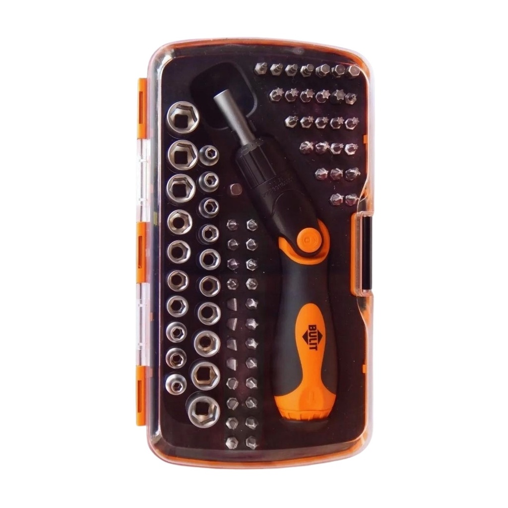 Set de tubos y puntas Bulit 73 piezas serie 800 (DES 800 73 B)