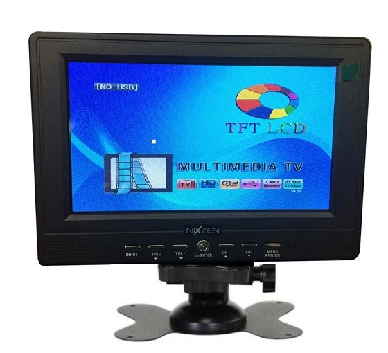 [09004] Monitor 9 TFT LCD RCA entrada SD, parlantes 800x480