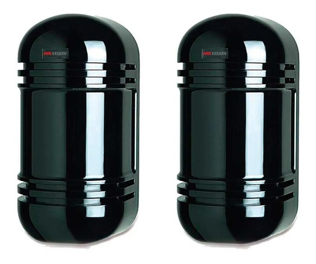 Barrera Infrarroja 60m exterior Doble Haz Hikvision (DS-PI-D60)