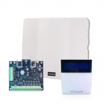 Titanium PC-732T-LCD Central de alarma hibrida+ Teclado T-LCD