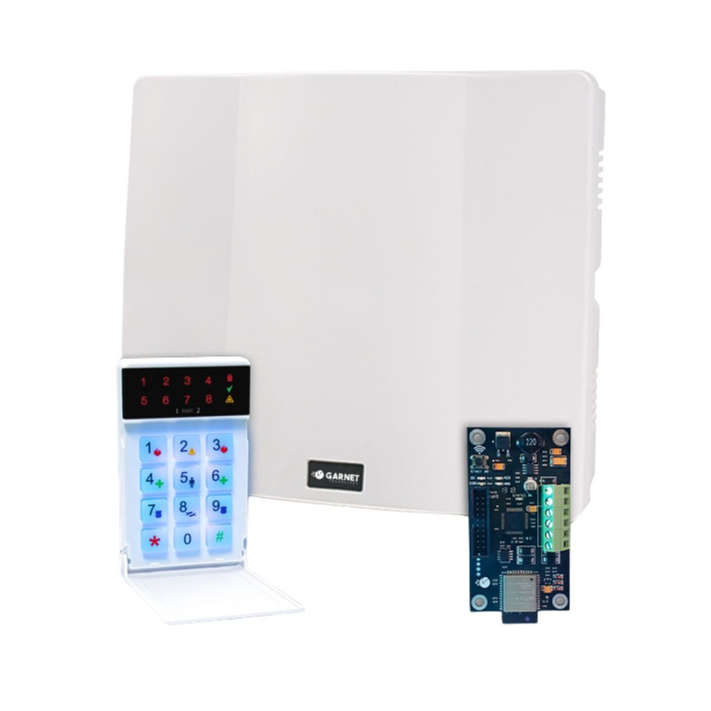 Garnet PC-732G-LED+IP-500 Combo alarma teclado e IP-500-G