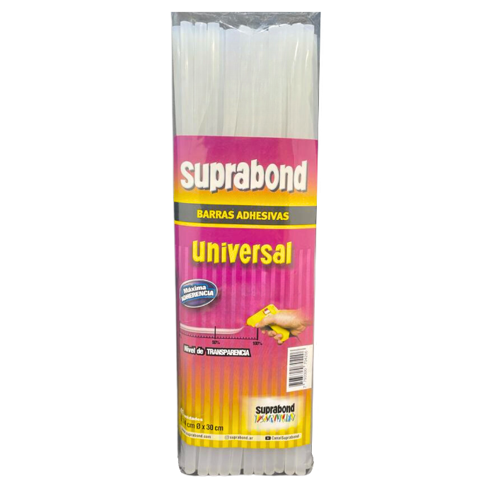 Barra de silicona Suprabond fina transparente maxima adherencia x41u (C HM F30 UN 41)