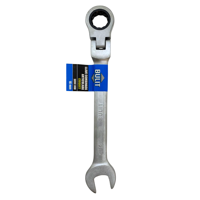 [LLV 8VAC 16] Llave criquet articulada Bulit 16mm de acero serie 800 (LLV 8VAC 16)