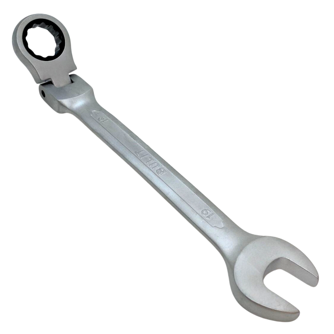 Llave criquet articulada Bulit 19mm de acero serie 800 (LLV 8VAC 19)