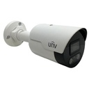 Camara IP Uniview ColorHunter 2MP lente 4mm iA Intrusion/Cruce microfono/parlante microSD IP67(IPC2122LE-ADF40KMC-WL)
