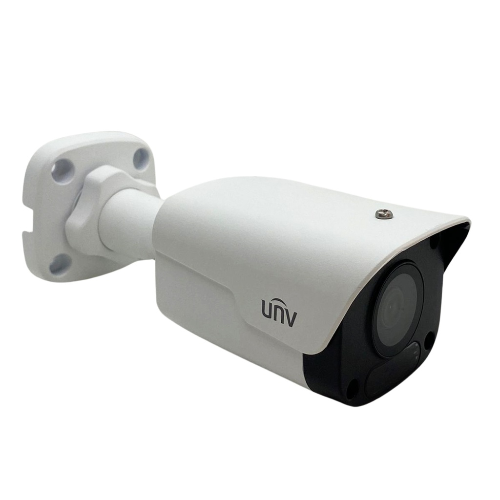 Camara IP 4MP Uniview 4mm IR30m iA Intrusion/Cruce MicroSD PoE IP67 (IPC2124LB-SF40KM-G)