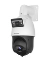 Domo PTZ IP TandemVu Hikvision 4MP 25x + panoramico MicroSD (DS-2SE4C425MWG-E)