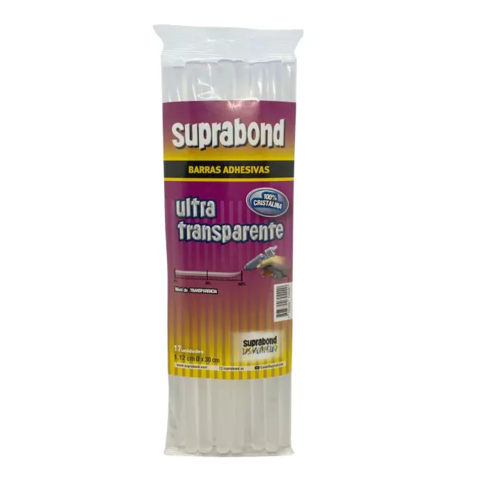 Barra de silicona Suprabond gruesa ultra transparente x17u (C HM G30 UT 17)