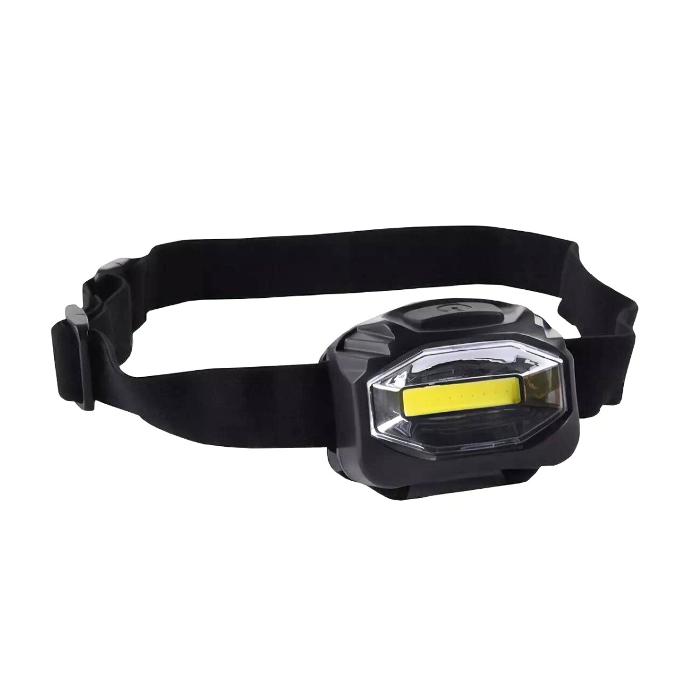 Linterna LED frontal Macroled 3 modos 3W 120 lumenes (LMFP-120-3AAA)