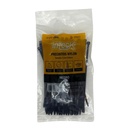 .oldPrecinto de nylon Inteck 3,6mmx15cm filtro uv negro x 100u