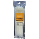 Precinto de nylon Inteck 4,8mmx30cm filtro UV blanco x100u