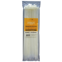 Precinto de nylon Inteck 4,8mmx35cm filtro UV blanco x100u