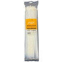 Precinto de nylon Inteck 4,8mmx40cm filtro UV blanco x 100u