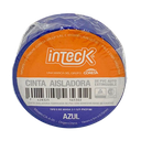 .oldCinta aisladora Inteck de PVC autoextinguible azul 5 metros