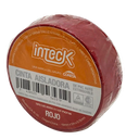 .oldCinta aisladora Inteck de PVC autoextinguible roja 5 metros