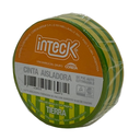 .oldCinta aisladora Inteck de PVC autoextinguible tierra 10 metros