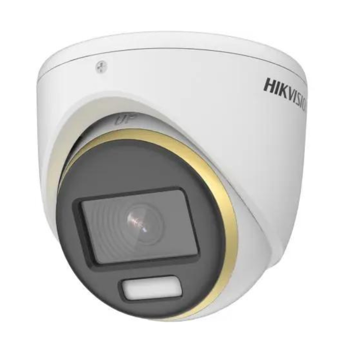 Minidomo Hikvision ColorVu 2MP IP67 WDR 130dB lente 2.8mm (DS-2CE70DF3T-PF)