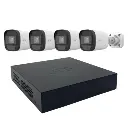 Kit Uniview 2MP Color24hs - Dvr 4Ch + 4 Bullet ColorHunter Exterior Ir20m
