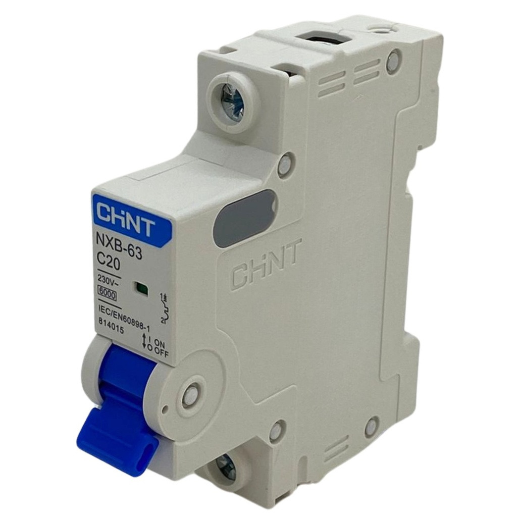 Termica Unipolar Chint 1x20A 6kA curva C Riel Din