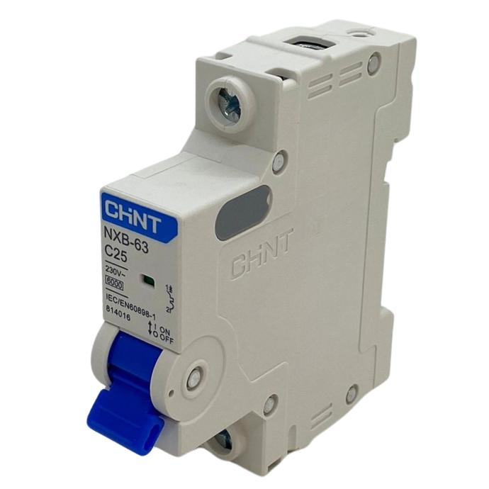 Termica Unipolar Chint 1x25A 6kA curva C Riel Din