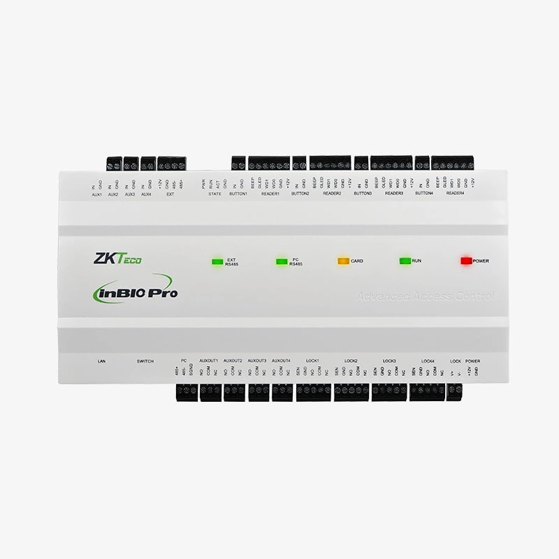 [ZK3004B] ZKTeco Inbio 460Pro Controladora PRO 4 puertas / 8 lectores