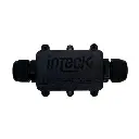 Caja estanca IP65 Inteck filtro UV antiflama 1 entrada 1 salida