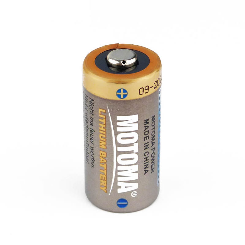 Pila MOTOMA CR123A Litio x unidad