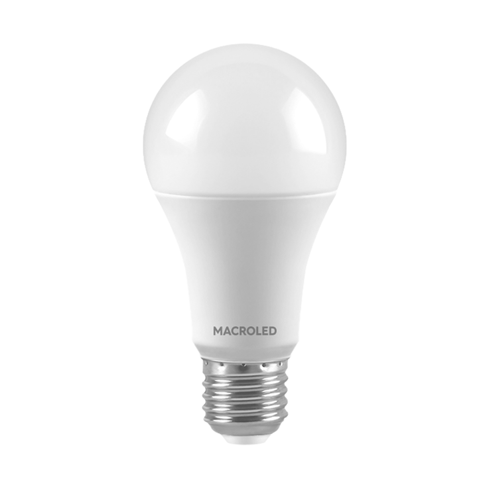 Foco LED Macroled A60 E27 12W frio