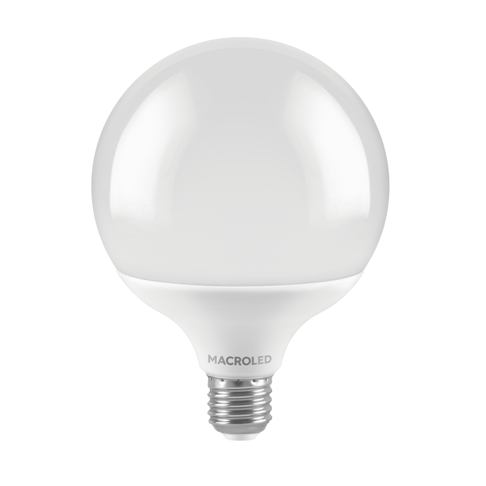 Foco G120 Macroled 18W E27 frio 6000K (G120-18-E27-CW)