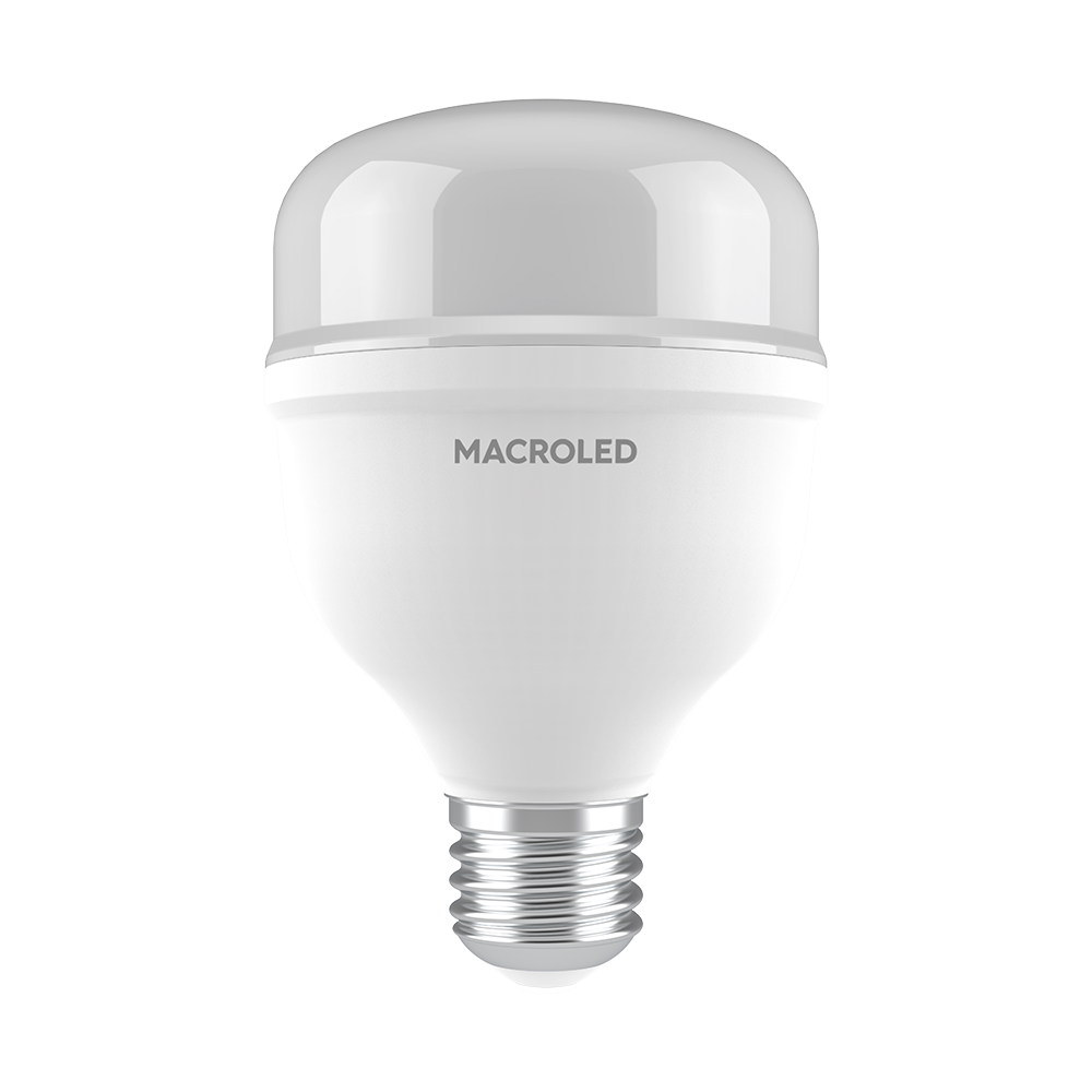 Foco corto Macroled T80 20W E27 frio 6500K (C-BAP-20-CW)