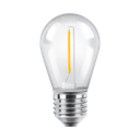 Foco filamento S14 Macroled 0,65W E27 calido 2700K (BFS14-1WW)